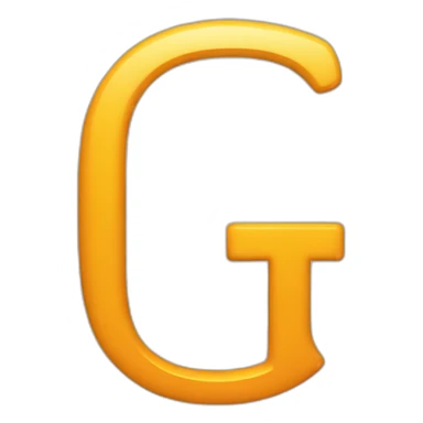 Logo with letter GT  sticker