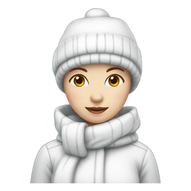 snowman-female sticker