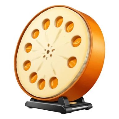 Four à raclette aoc valais demi-meule de fromage sticker