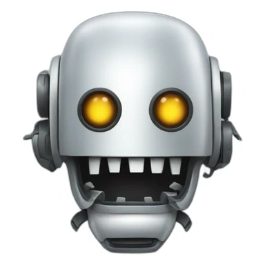 malignous robot sticker