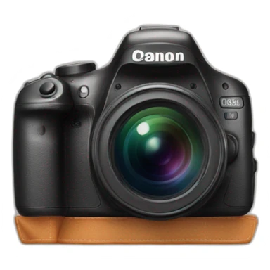 Appareil photo canon sticker
