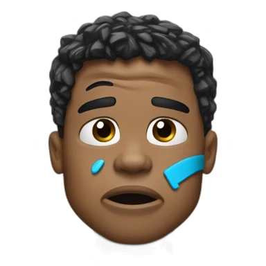 Crying cam newton sticker