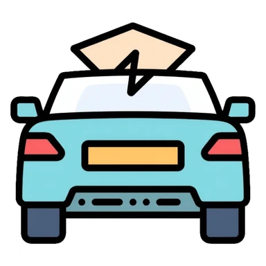 installing vibration dampening material in car, sound insulation layer application sticker