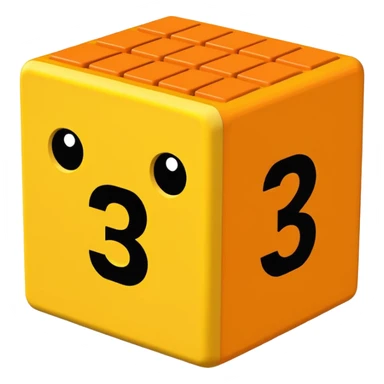 Numberblock 32 is a character made out of 32 blocks in a rectangle and 30 are yellow 2 are orange sticker