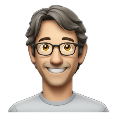 Will Wright (game designer) smiling sticker