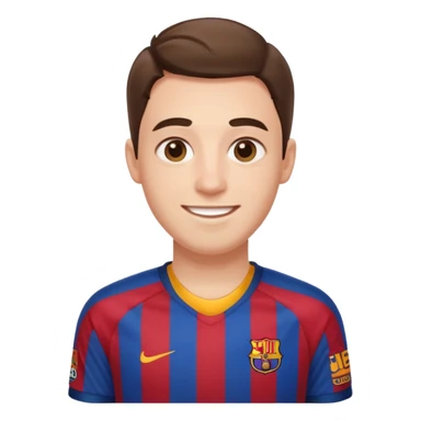 ich bin froh, ich bin Barcas Fan sticker