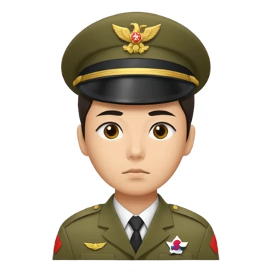 south korea soldier sticker