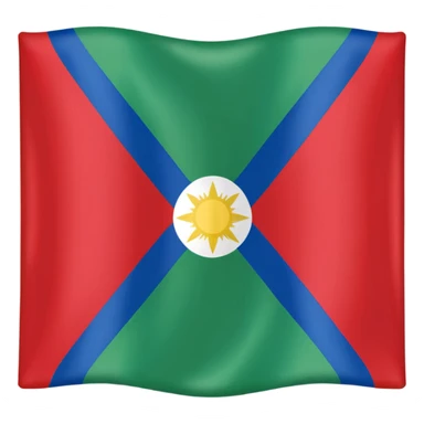 Mapuche flag sticker