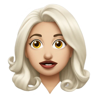 Lady Gaga saying “fahier” sticker
