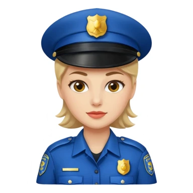 polic ewoman sticker