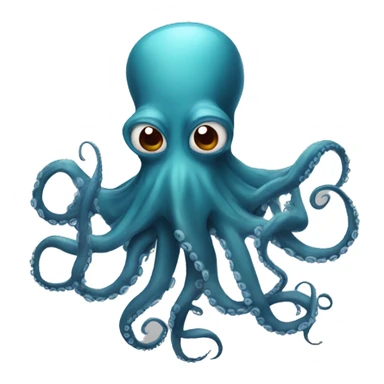 an octopus that is an evil genius sticker
