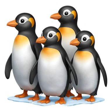 Penguins Are Very Cold sticker