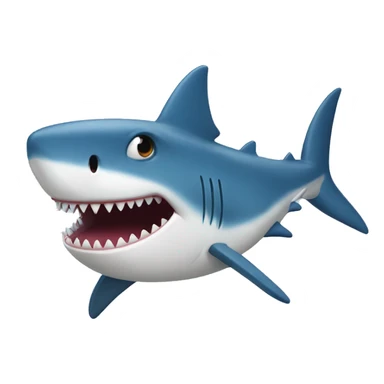 Hanukkah shark sticker