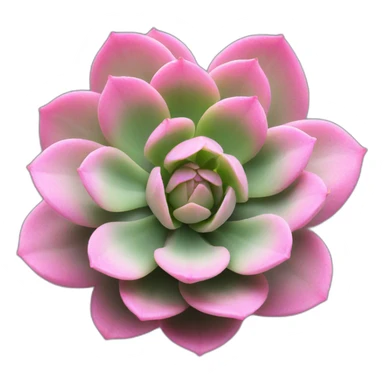echeveria pink sticker