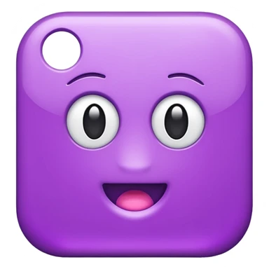 purple notification sticker