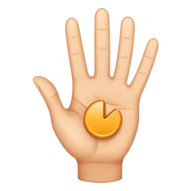 Clicker icon with hand cursor for Roblox game sticker