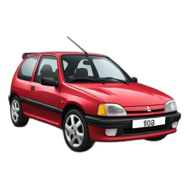 Peugeot 106gti sticker
