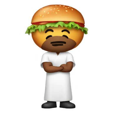 kebap holded in arms emoji sticker