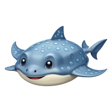 Stingray cute sticker