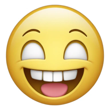 Laughing loudly sticker