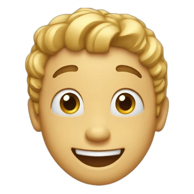 funny but happy person sticker