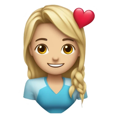 Un corazón con elombre agustina dentro sticker