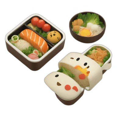 chihiro bento box sticker