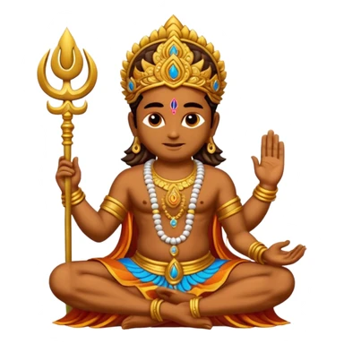 Create god murugan om style  sticker