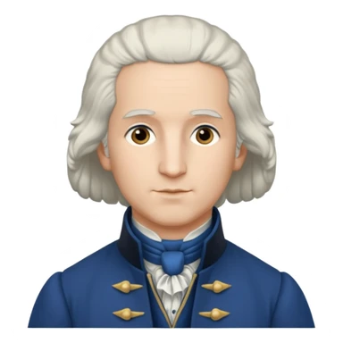 young george washington sticker