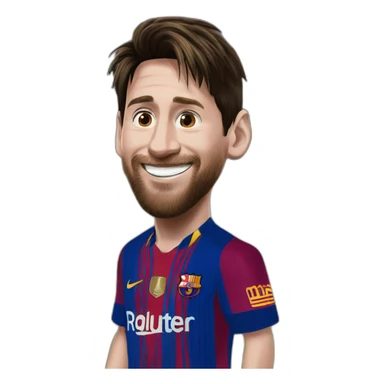 Happy Messi sticker