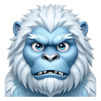 Cinematic Realistic WoW Yeti Portrait, head tilted epicly and inquisitively, showcasing a primal blend of raw might and mystical allure. His thick, shaggy fur in icy whites and pale blues and piercing ice-blue eyes are rendered in meticulous detail under dynamic, frosty lighting, high shine, epic and awe-inspiring, embodying the mystique of the frozen wilderness. sticker