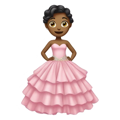 ballroom dress sticker