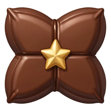 5 star chocolate as genmoji sticker