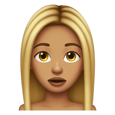 Beyoncé crying, upset sticker