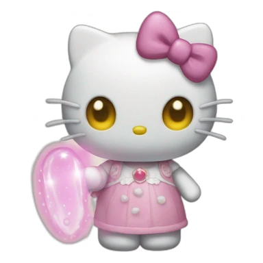 Hello kitty first apparition  sticker