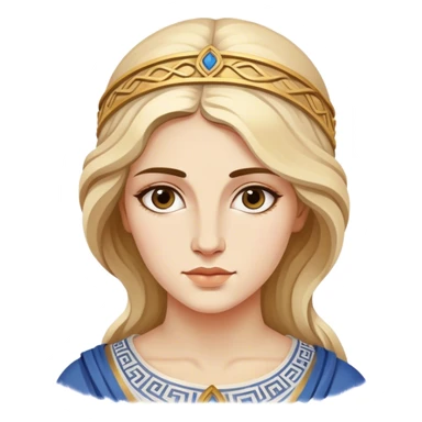 greek spiritual muse paint art sticker