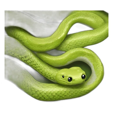 3 snakes gossiping sticker