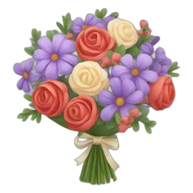 bouquet sticker