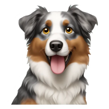 Australian Shepherd dog sticker