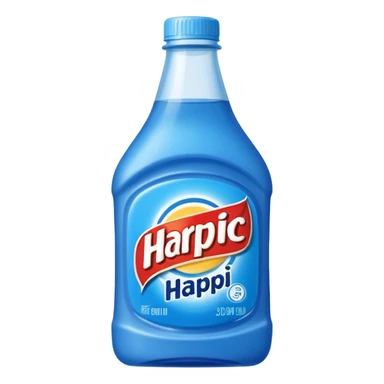 Harpic sticker