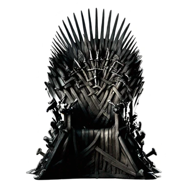 Iron throne  sticker