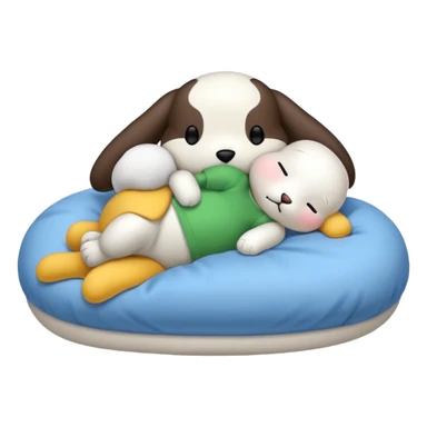 pochacco durmiendo  sticker
