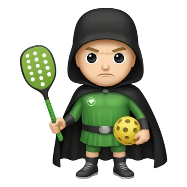 Darth pickleball sticker