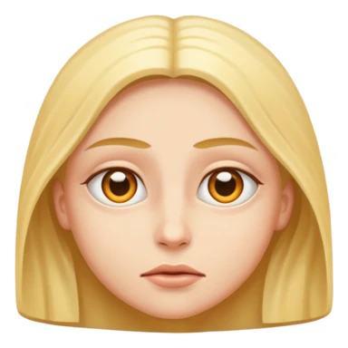 God with crossed eyes sticker