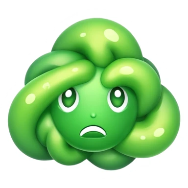 Toxic thought bubble sticker