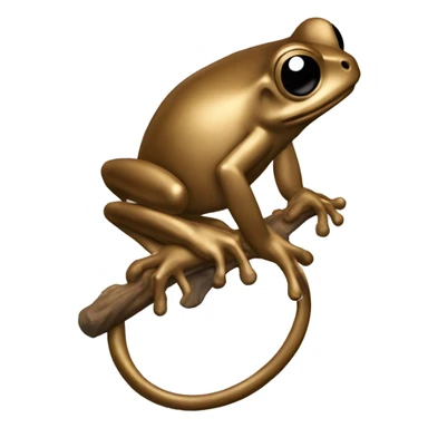 Richmond's coqui bronze sticker
