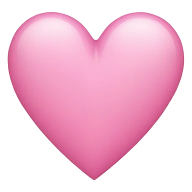 Corazón rosa pastel sticker