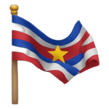 bandera republicana sticker