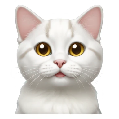 Munchkin white cat  sticker