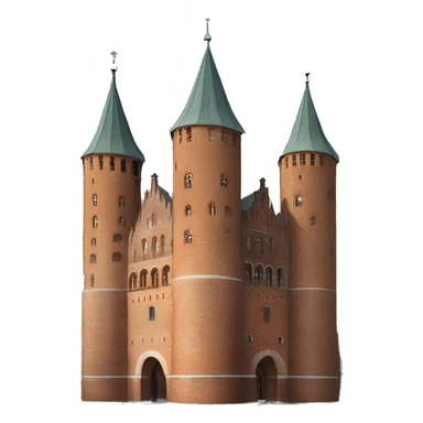 The Holstentor from Luebeck, Germany sticker